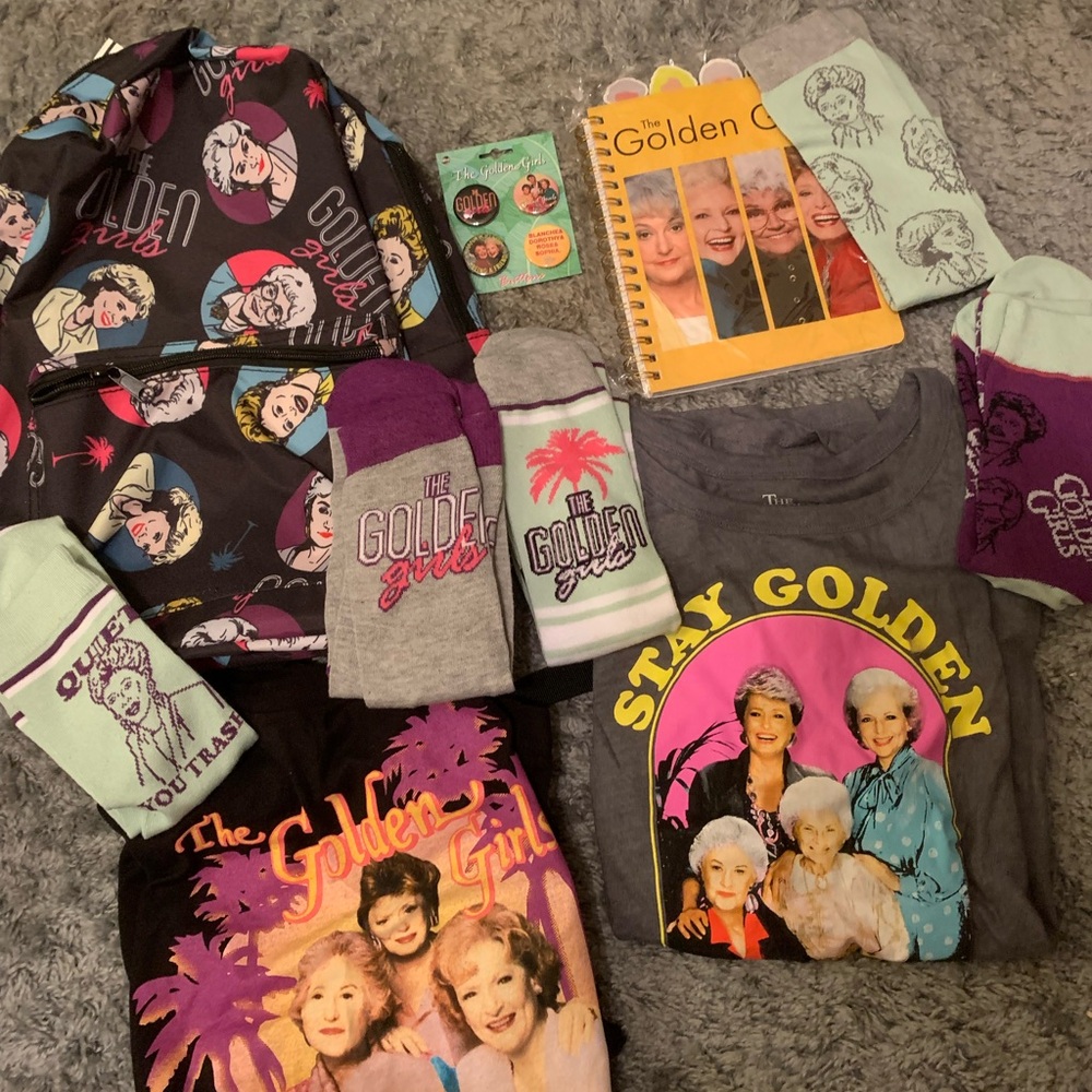 The Golden Girls Themed Apparel and Accessories Set